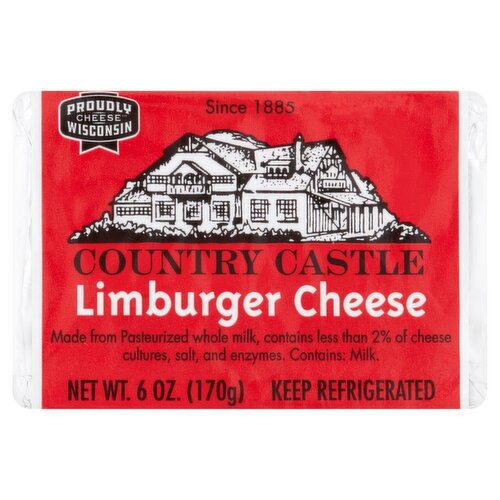 Country Castle Limburger Cheese, 6 oz