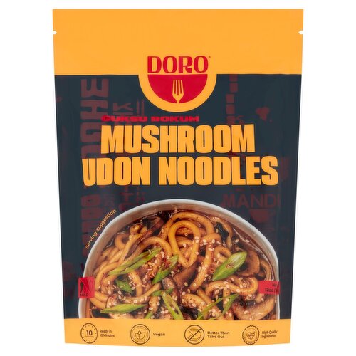 Doro Mushroom Udon Noodles, 12 oz