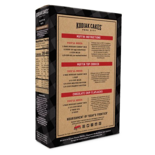 Kodiak Cakes Protein-Packed Chocolate Chip Muffin Mix, 14 oz