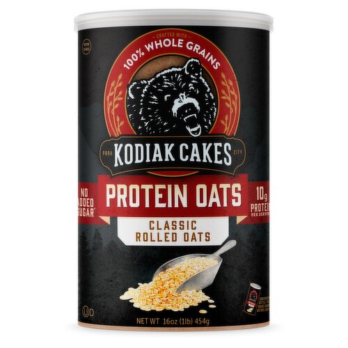 Kodiak Cakes Classic Rolled Protein Oats 16 oz The Fresh Grocer