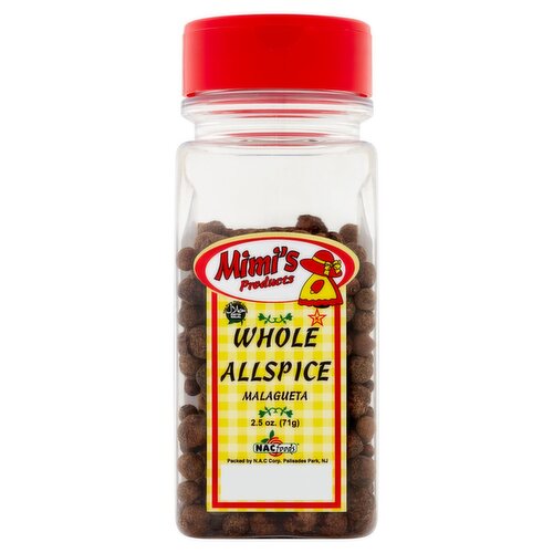 Mimi's Products Whole Allspice, 2.5 oz