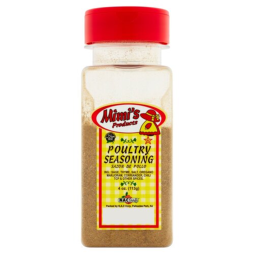 Mimi's Products Poultry Seasoning, 4 oz