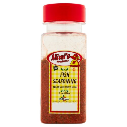 Mimi's Products Fish Seasoning, 6 oz