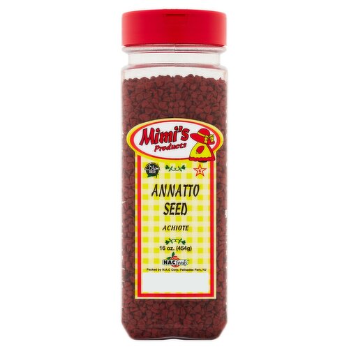 Mimi's Products Annatto Seed, 16 oz