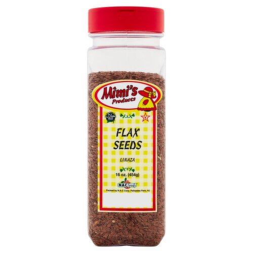 Mimi's Products Flax Seeds, 16 oz