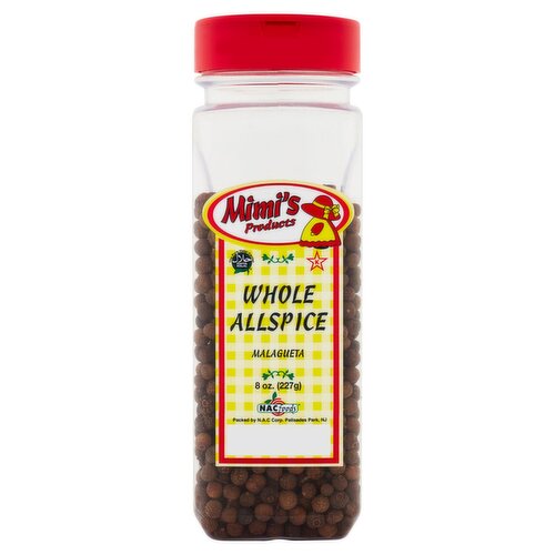 Mimi's Products Whole Allspice, 8 oz