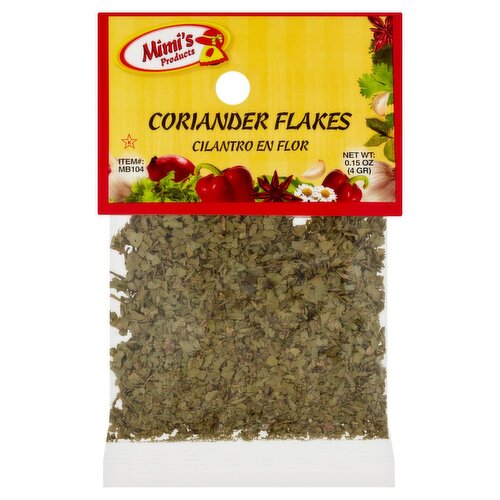 Mimi's Products Coriander Flakes, 0.15 oz