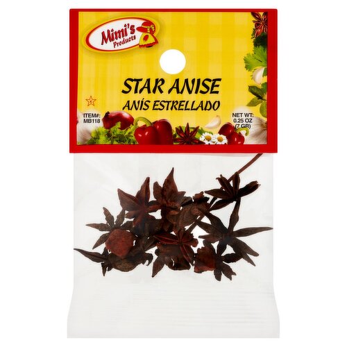 Mimi's Products Star Anise, 0.25 oz