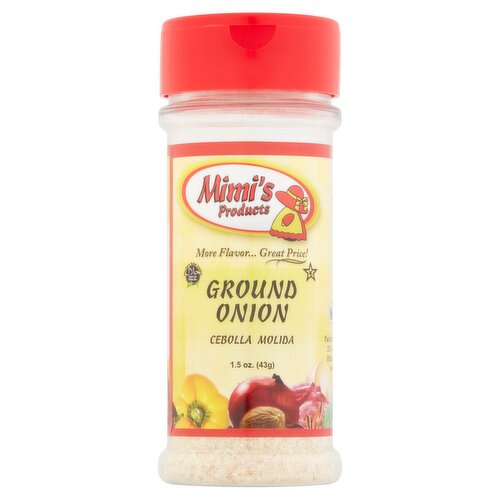 Mimi's Products Ground Onion, 1.5 oz