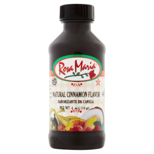 Rosa Maria Natural Cinnamon Flavor, 4 oz