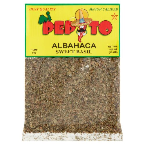 Mi Pepito Sweet Basil, .500 oz