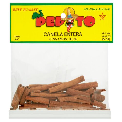 Mi Pepito Cinnamon Stick, 3.000 oz