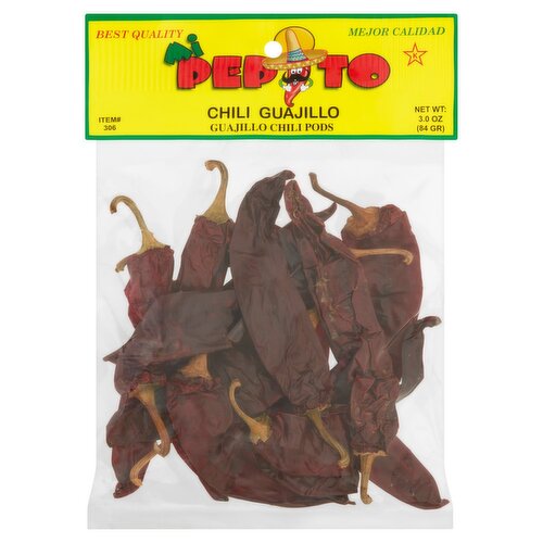 Mi Pepito Guajillo Chili Pods, 3.0 oz