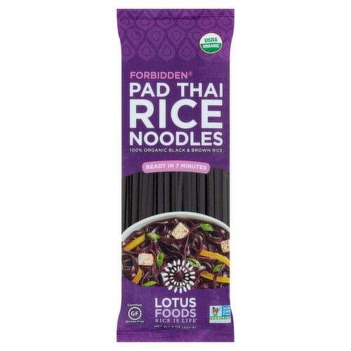 Lotus Foods Forbidden Pad Thai Rice Noodles, 8 oz