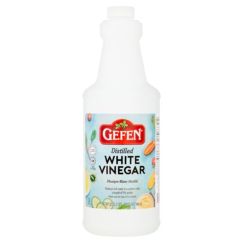 Gefen Distilled White Vinegar, 32 oz