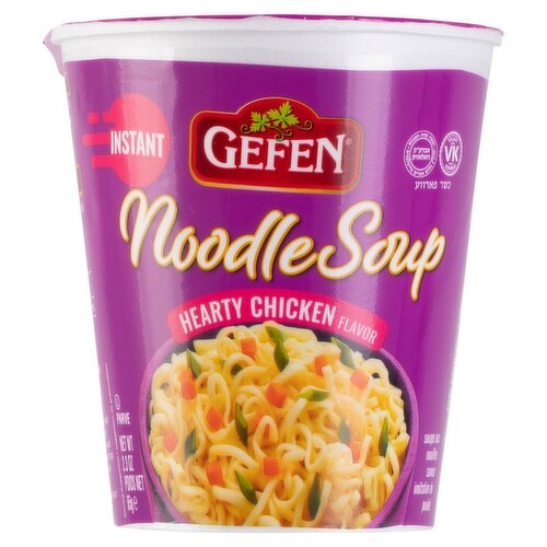 Gefen Imitation Hearty Chicken Flavor Instant Noodle Soup, 2.3 oz