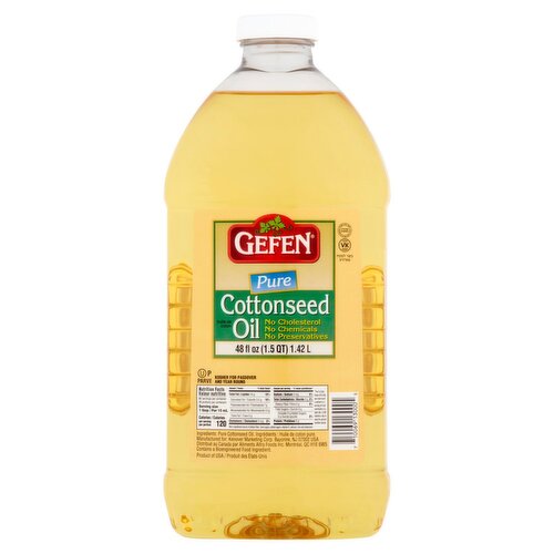 Gefen Pure Cottonseed Oil, 48 fl oz