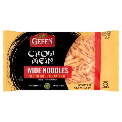 Gefen Gluten Free Chow Mein Wide Noodles, 7.7 oz