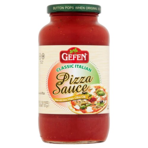 Gefen Classic Italian Pizza Sauce, 26 oz