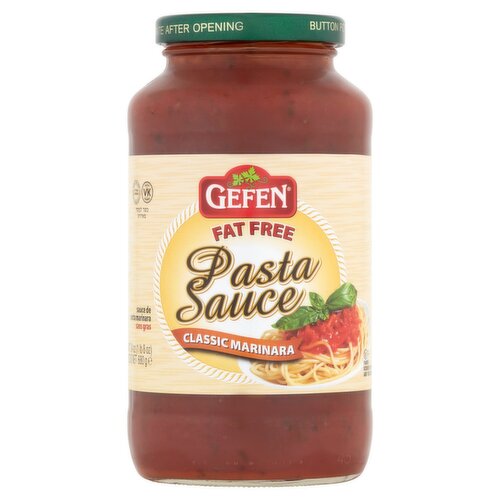 Gefen Fat Free Classic Marinara Pasta Sauce, 24 oz