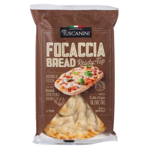 Tuscanini Focaccia Bread, 8.11 oz