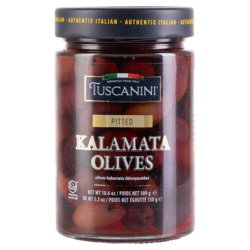 Tuscanini Pitted Kalamata Olives, 10.6 oz