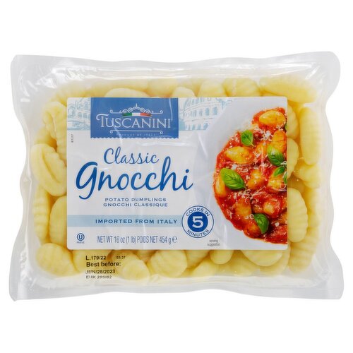 Tuscanini Classic Gnocchi, 16 oz