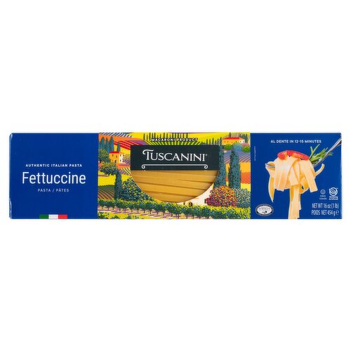 Tuscanini Authentic Italian Fettuccine Pasta, 16 oz