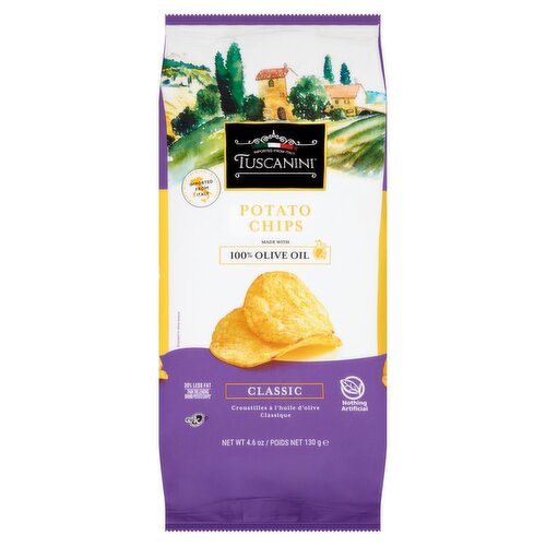 Tuscanini Classic Potato Chips, 4.6 oz