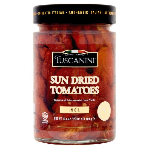 Tuscanini Sun Dried Tomatoes in Oil, 10.6 oz