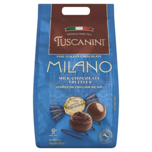 Tuscanini Milano Milk Chocolate Truffles, 5.4 oz