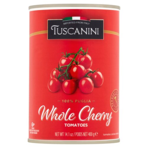 Tuscanini Whole Cherry Tomatoes, 14.1 oz