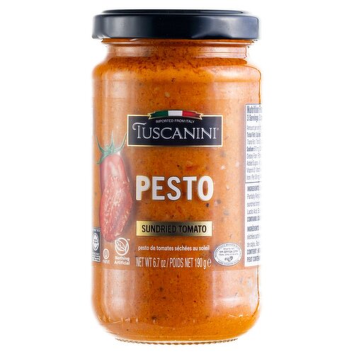Tuscanini Sundried Tomato Pesto, 6.7 oz