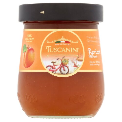 Tuscanini Apricot Italian Fruit Spread, 11.64 oz