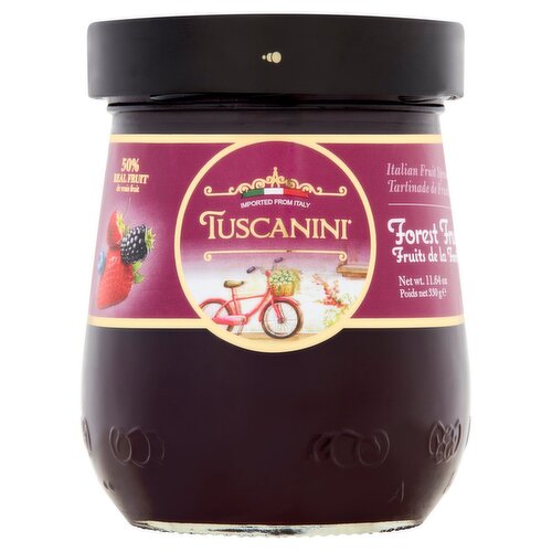 Tuscanini Forest Fruit Italian Fruit Spread, 11.64 oz