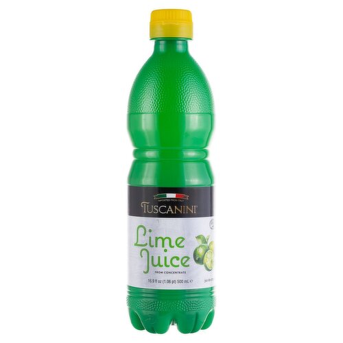 Tuscanini Lime Juice From Concentrate, 16.9 fl oz