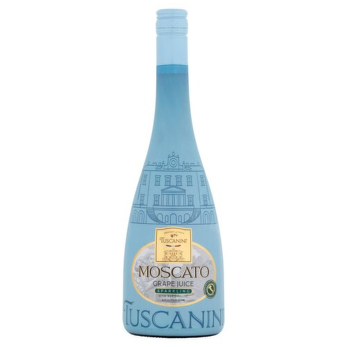 Tuscanini Moscato Sparkling Non Alcoholic Grape Juice, 25.4 fl oz