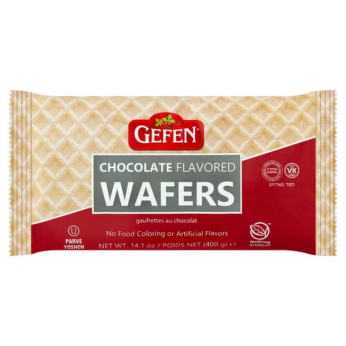 Gefen Chocolate Flavored Wafers, 14.1 oz