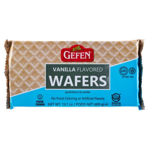 Gefen Vanilla Flavored Wafers, 14.1 oz