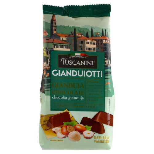 Tuscanini Gianduia Gianduiotti Chocolate, 4.2 oz