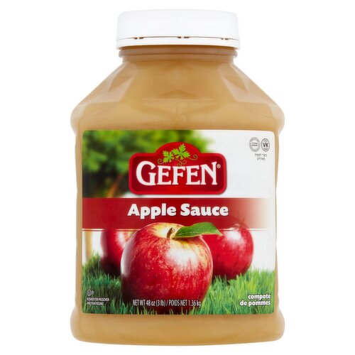 Gefen Apple Sauce, 48 oz