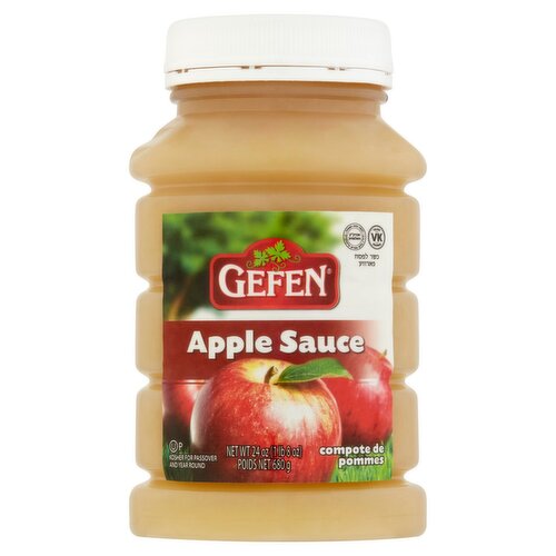 Gefen Apple Sauce, 24 oz