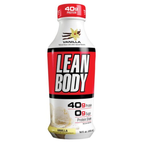 Lean Body Vanilla Protein Shake, 14 fl oz