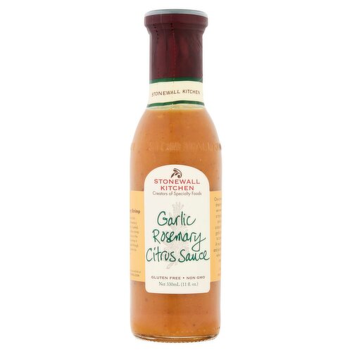 Stonewall Kitchen Garlic Rosemary Citrus Sauce, 11 fl oz