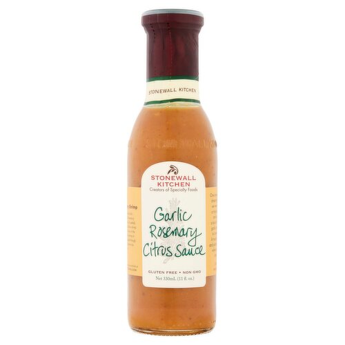 Stonewall Kitchen Garlic Rosemary Citrus Sauce, 11 fl oz