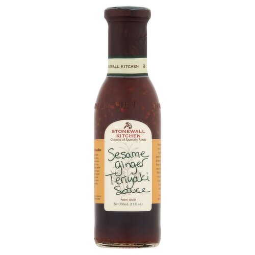 Stonewall Kitchen Sesame Ginger Teriyaki Sauce, 11 fl oz