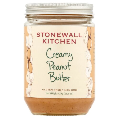 Stonewall Kitchen Creamy Peanut Butter, 15.5 oz