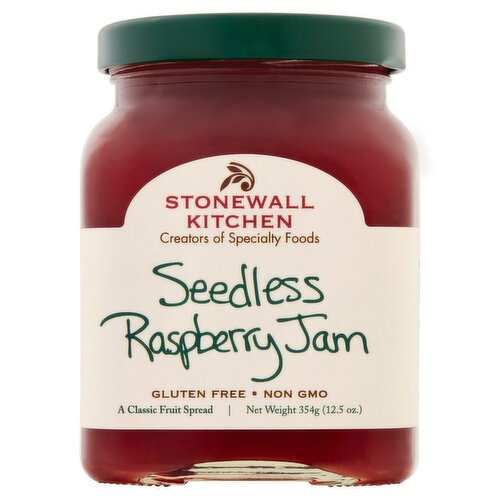 Stonewall Kitchen Seedless Raspberry Jam, 12.5 oz