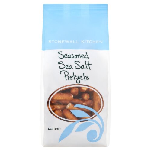 Stonewall Kitchen Seasoned Sea Salt Pretzels, 6 oz