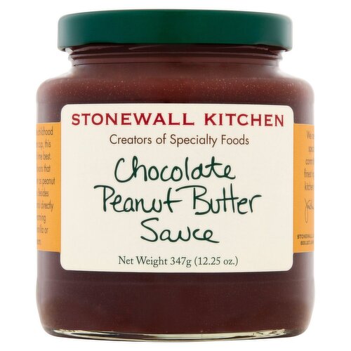 Stonewall Kitchen Chocolate Peanut Butter Sauce, 12.25 oz